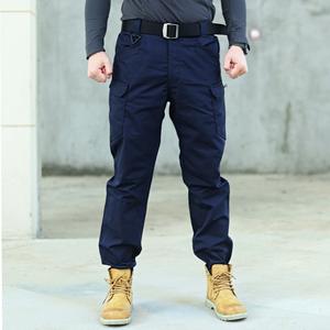 taktische cargo-hosen herren mehrfachtaschen hosen arbeit im freien techwear wandern pantalons homme khaki lässig - Product Image 5