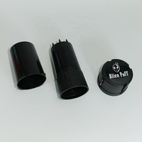 Grinder à tube d'herbe en plastique, accessoires de fumage, design OEM, personnalisés, avec votre propre logo, pièces