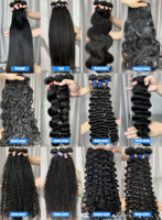 Extensions de cheveux vierges indiens DKL, non traités, double trame machine, cuticules alignées, pré-épilés, sans colle, qualité naturelle soyeuse