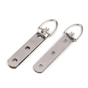 711 <b>Silver</b> Three Hole Large <b>Ring</b> Hanging Hook For <b>Cross</b> Stitch Plaque Traditional Chinese Painting Iron Material 3-5kg Load - Product Image 3