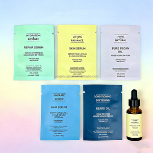 Bolsa de Mylar Personalizada Impresa con Sellado de 3 Lados, Bolsa de Aluminio para Cosméticos, Muestras de Cuidado de la Piel, Sobres para Crema Facial, Mini Bolsa - Product Image 3