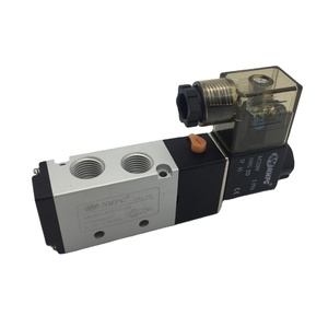 Válvula Solenoide Neumática Eléctrica de 220V CA, Control de Aire de Bobina, <span class=keywords><strong>4v210</strong></span> <span class=keywords><strong>08</strong></span> - Product Image 2
