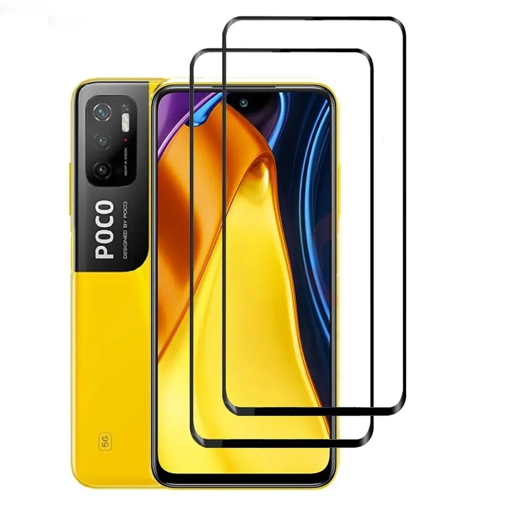 9D Protective Glass For Xiaomi POCO M3 PRO Tempered Screen Protector xiaomi POCO M4 X2 Safety Glass Film