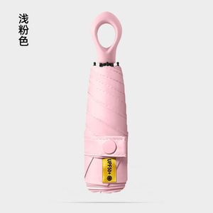 Custom Printing Promotional Gift Mini Vinyl Capsule Ring Sunfold <b>Foldable</b> Advertising UV Protection <b>Umbrella</b> - Product Image 2