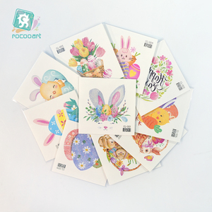 Nuovi 40 Diversi Tatuaggi Temporanei Glitterati per Bambini, Adesivi Finti a Tema Uova e Coniglietti per Pasqua, per Ragazzi e Ragazze - Product Image 6