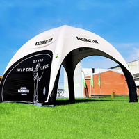 Tente gonflable en PVC - Imperméable, résistante aux intempéries, installation facile, auvent pour événements en plein air, mariages, fêtes et publicité