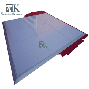 Factory Direct <b>White</b> Square Dance Floor for Wedding & Event Stage Decoration - Product Image 1