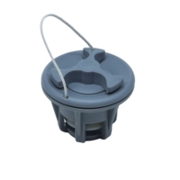 Ronghui de haute qualité # Valve de charge d'air à 6 pistons pour bateau pneumatique Banana Boat, accessoires marins pour la navigation