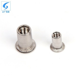 Tuercas Remachables de Acero Inoxidable 304, Cilíndricas, Roscadas Verticalmente, M6 M8 M10 M12, Insertos de Rosca Métrica GB17880.1 - Product Image 2