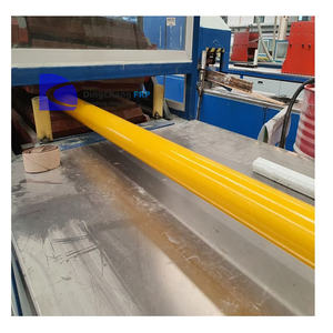 Profil de Pultrusion de fibre de verre Matériau d'isolation de grain de bois d'<span class=keywords><strong>imitation</strong></span> Tube carré en fibre de verre Tube rond d'isolation Tube rond - Product Image 6