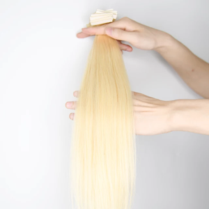 จัสมินบิวตี้ ต่อผมคุณภาพสูง 100% ผมแท้ยุโรปแบบเวอร์จิ้น เรมี่  แบบเทปติดสองชั้น - Product Image 4