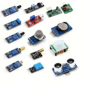 Voiture robot intelligente programmable à deux roues avec évitement d'obstacles par ultrasons, kit de voiture robot à peindre soi-même compatible avec <span class=keywords><strong>Arduino</strong></span> - Product Image 4
