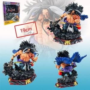 หุ่นตุ๊กตาอะนิเมะ19ซม. GK <span class=keywords><strong>kaido</strong></span> 4จักรพรรดิพีวีซีโมเดลตุ๊กตาของเล่นสำหรับเป็นของขวัญ - Product Image 5