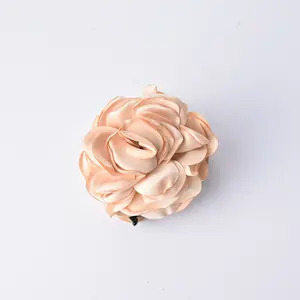 Hot Sale Of Europe And The United States Burning Edge Craft Handmade Rose Hair Claw Clip