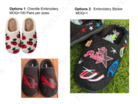 Pantoufles en fourrure pour femmes, mules en fausse fourrure à bout ouvert, semelle antidérapante en TPR, pour mariages et fêtes, logo personnalisé, vente en gros