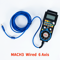 Contrôleur CNC Mach3 de marque XHC, volant MPG, générateur d'impulsions électromagnétiques WHB04B-4, volant pour machine de fraisage CNC
