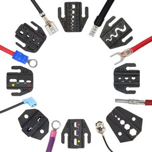 Yfl loạt hàm phụ kiện thợ điện của nhãn hiệu Uốn Tóc bồng Kìm chết khuôn miệng tay điện lạnh Báo Chí thiết bị đầu cuối OEM Bộ công cụ - Product Image 1