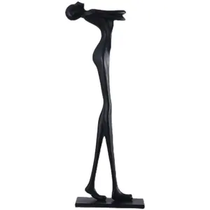Modern Art Decoration Giacometti Abstract Bronze Walking Man Sculpture For Sale