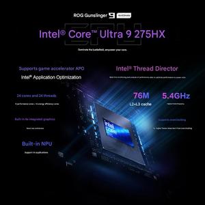 โน้ตบุ๊คเกมมิ่ง Strix SCAR 9 Overkill RTX 5080/RTX 5090X 240hz จอแสดงผล 16 นิ้ว คีย์บอร์ดภาษาอังกฤษ ปลั๊กแบบ US Strix SCAR 16 - Product Image 6