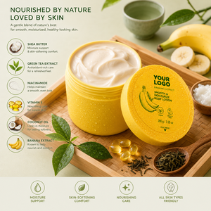 Loción Corporal Hidratante y Nutritiva de Última Generación, Mejora la Piel Seca y Opaca, Suave y Brillante, con Té Verde y Plátano, para Todo Tipo de Piel - Product Image 4