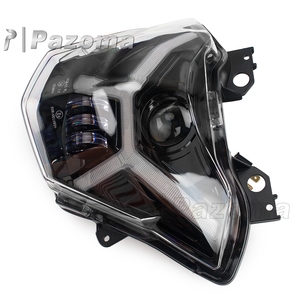 ชุดไฟหน้า LED รถจักรยานยนต์,พร้อมตาแองเจิลสำหรับ Z650 ABS 2017 - 2019 Z650 <span class=keywords><strong>Versys</strong></span> <span class=keywords><strong>X</strong></span> <span class=keywords><strong>300</strong></span> ABS - Product Image 6
