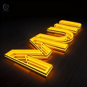 Letrero Luminoso con Logotipo Personalizado, Letrero de Canal Multicapa, Espejo <span class=keywords><strong>Infinito</strong></span> de Neón, Espejo Acrílico Abisal, Mini Letras, Letrero de Neón <span class=keywords><strong>Infinito</strong></span> - Product Image 5