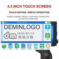 Imprimante à jet d'encre portable T50, prix d'usine, imprimante grand format pour la date d'expiration, le logo, l'image, le codage de texte, machines intelligentes d'impression DTF