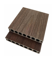 Promotion : Planche de terrasse WPC 150x23 creuse, imperméable, pour extérieur, jardin, terrasse, villa, patio