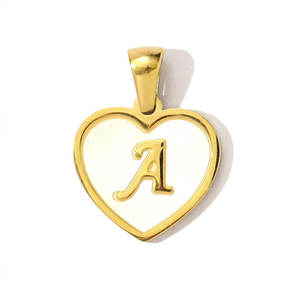 Colgantes y dijes de moda de acero inoxidable 316L chapados en oro PVD de 14K y 18K personalizados DIY para la fabricación de joyas - Product Image 5