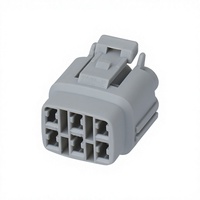 6187-6561 6180-6771 Connecteurs automobiles PBT gris scellés à 6 broches mâle et femelle