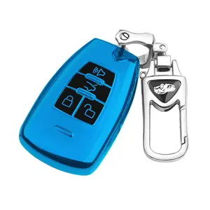 Auto Remote Key Case Cover Schutzhülle Schlüssel anhänger TPU für Peking BJ40B J80 X7 senova D50 D70 Auto Key Case Schnalle Shell
