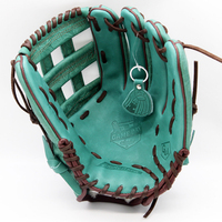 Sarung tangan kulit Ninja kustom, sarung tangan Baseball dan softball dengan pola khusus