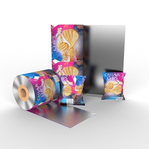 Rolo de filme plástico impresso personalizado Food Candy Packaging <span class=keywords><strong>Roll</strong></span> Film Pet/VMPET/PE laminado Sachet Film <span class=keywords><strong>Roll</strong></span> - Product Image 5