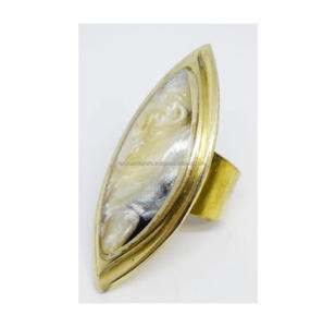 Nouveau Design femme doigt rond forme pierres précieuses bague bijoux boucles d'oreilles collier bijoux de mode accessoires bijoux ensembles bracelet - Product Image 5