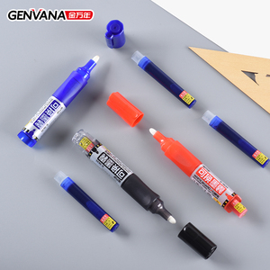 Marcadores de <span class=keywords><strong>pizarra</strong></span> <span class=keywords><strong>blanca</strong></span> GENVANA al por mayor, sistema de tinta <span class=keywords><strong>recargable</strong></span>, escritura suave, punta de bala, marcador borrable - Product Image 2
