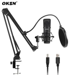 Penjualan Pabrik Mikrofon Kondensor Online Pekerjaan Peralatan Studio Rekaman dari Rumah
