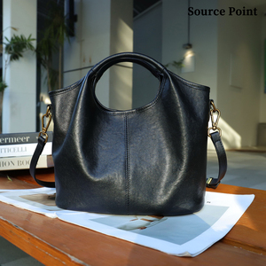 Custom <strong>Leather</strong> <strong>Bag</strong> Manufacturers <strong>Soft</strong> Vegetable Tanned <strong>Leather</strong> Hand Pocket Zipper Bucket Handbags - Product Image 4