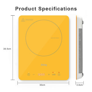Fornello a <span class=keywords><strong>induzione</strong></span> con piastra riscaldante a <span class=keywords><strong>induzione</strong></span> con <span class=keywords><strong>piano</strong></span> cottura elettrico dal design ultrasottile di <span class=keywords><strong>migliore</strong></span> qualità da 2000W - Product Image 3