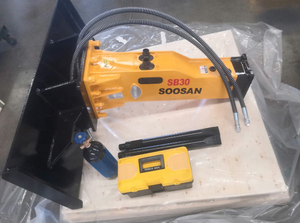 Martillo Hidráulico Tipo Caja SB 30 con Cincel de 53mm, Motor y Unidad de Potencia para Excavadoras/Cargadoras/Minicargadoras de 2.5-4.5 Toneladas, 1 Año de Garantía - Product Image 2