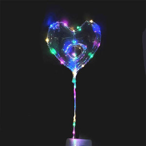 Patrón de animales de dibujos animados 3D de lámina transparente brillante para Globo Led <span class=keywords><strong>Bobo</strong></span> Ball - Product Image 3