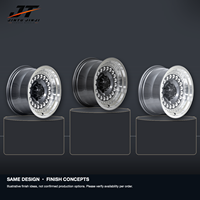 Jantes Beadlock Polies Concaves Peu Profondes 18-22 Pouces 5x108 2 Pièces pour BMW Audi Mercedes-Benz