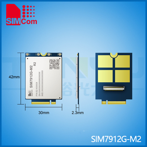 SIM7906G-M2 LTE Cat6 Module 2x2 MIMO 300Mbps DL 42Mbps HSPA+ M2 Form Factor -30~70&#8451; Compact Size - Product Image 6