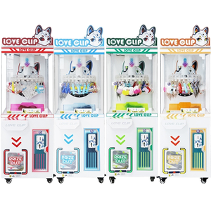 Machine à griffes pour enfants, mini, grand style de centre commercial, pour saisir des collations, des figurines, des pendentifs et des jouets en peluche. - Product Image 3