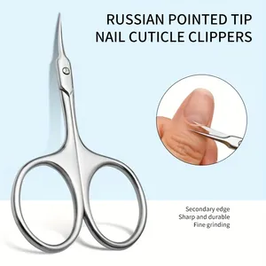 Tijeras para Uñas, Tijeras de Belleza, Tijeras para Cejas, Tijeras Rusas para Cutículas, Tijeras Profesionales para Cutículas - Product Image 3