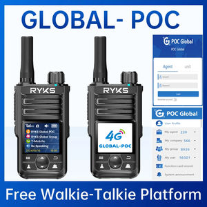 XIN POC Radio Walkie Talkie 4G de 5000 km, 199 Canales, Llamada Individual y de Grupo, Cargador Tipo-C, para Camping y PTT Global - Product Image 6
