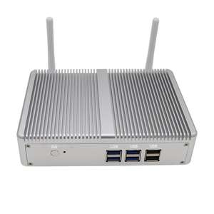 Sin ventilador Mini PC gamer i7 i5 7200U i3 4020Y DDR4/DDR3 Win10 Pro Linux HTPC VGA HD WiFi Gigabit Lan 8 + 256GB Barebone Nuc de la computadora - Product Image 2