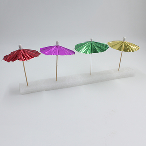 202 Bán Buôn Thân Thiện Với Môi Umbrella Stick Tre Xiên - Product Image 1
