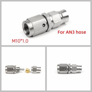 不锈钢班卓琴螺栓AN3 AN4 M10x1.0 M10 * 1.25 M12X1.0 m12x1.25m制动钳单班卓琴螺栓配件 - Product Image 3
