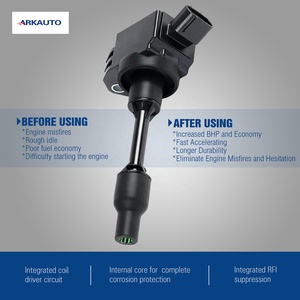 Bobina de Encendido ARKAUTO 90919-02281 para <span class=keywords><strong>Toyota</strong></span> <span class=keywords><strong>Yaris</strong></span> Aygo PASSO TANK SUBARU JUSTY <span class=keywords><strong>1.0</strong></span> CITROEN C1 PEUGEOT 108 1KRFE/1KRVET - Product Image 3