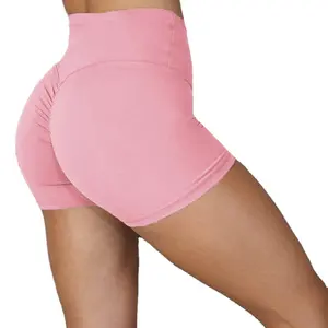 GX036 Women's High Waist Yoga Short Pants Workout Shorts Girl's butt lift leggings for GYM workout